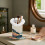 Plush-Lined Eyeglasses Holder Stand for Desk Office 1