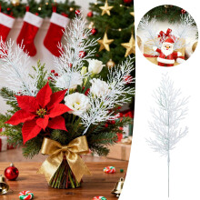Artificial Pine Needles Greenery Stems 12 pcs