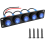 Waterproof LED Switch Panel 12V 1-6 Gang IP67 1