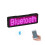 Bluetooth LED-naamplaatje, oplaadbaar, verlicht bord, LED-display, Type 2 4