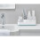 Badkamer Easy-Store Badkamerhouder - Wit/Blauw 2