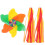 Wind-Activated Rotating Bike Ribbons Plastic Streamers for 1