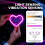 Solar Heart-Shaped LED Ambient Light, IP65 Waterproof, 2026 6