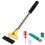 Wallpaper Scraper Tool with Ergonomic Rubber Handle and 10 5
