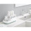 Étagère de salle de bain Easy-Store - Blanc/Bleu 5