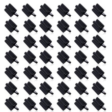 50 Pcs Safe T Post Caps, Vinyl T Post Topper Safety T-Post Caps for Farms, Yards & Fences