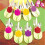 Easter tableware organizer silverware holder case 4-piece 1