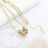 Heart Urn Necklace for Ashes U-Shape Pendant Keepsake 6