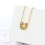 Heart Urn Necklace for Ashes U-Shape Pendant Keepsake 5