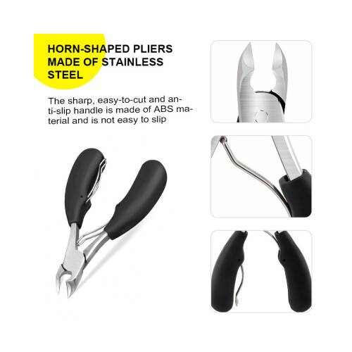 Cortador de unhas para unhas grossas ou encravadas. 2