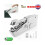 MINI PORTABLE CORDLESS HANDHELD SINGLE STITCH FABRIC SEWING MACHINE HOME TRAVEL 2