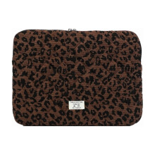 Laptop Sleeve Bag Polyester Leopard Print 11 Inch