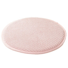 Round Stool Cushion Indoor Outdoor 11.8 Inch with Ties