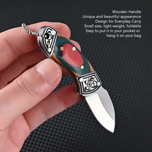 Mini navaja plegable de acero inoxidable 2