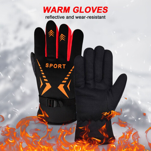Winter Warmth Gloves Touchscreen Thermal Waterproof 1 Pair