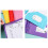 Yellow Plastic Two-Pocket Folder with Prongs and Fasteners 5
