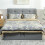 5ft King Ottoman Bed with Gas Lift Storage - Grey 4