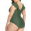 Women's Wrap Front One-Piece Swimsuit with Tummy Control 3