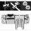 Grohe shower rail, replacement lift bar, chrome-plated ABS bracket, adjustable, for pull-out shower head, bathroom accessorie 5