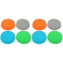 Silicone Bottle Cap Sealing Lids for Cat Food Cans 8 Pcs