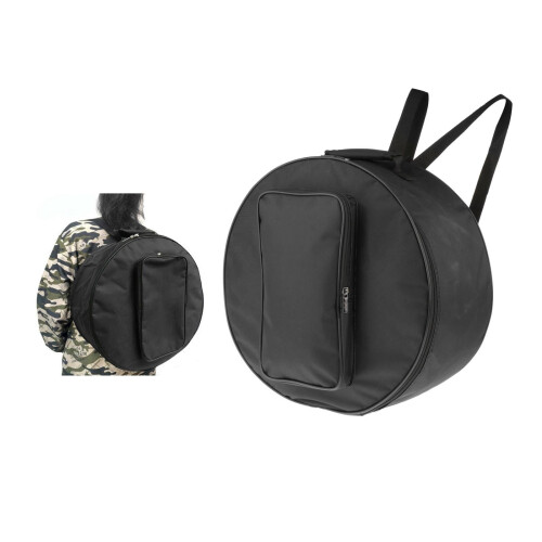 Black Bass Drum Bag Backpack with Shoulder Strap and 1