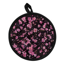 Cherry Blossom Pot Holders and Hot Pads 2-Pc