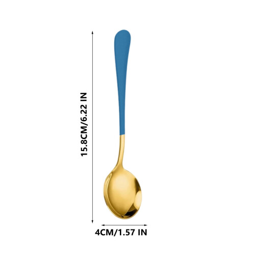 Stainless Steel Long Handle Spoon 1 Piece 2