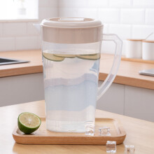 Clear 1-Gallon Pitcher with Lid for Cold Drinks