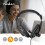 PC-headset | Over-Ear | Stereo | 1x 3.5 mm / 2x 3.5 mm | Fold-Away Mikrofon | Sort 1