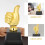 Thumbs Up Trophy Mini Award for Students and Winners 3