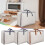 Clear Zippered Comforter Storage Bag 75L 23.6x19.7x9.8 in 7