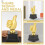 Thumbs Up Trophy Mini Award for Students and Winners 6