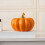 Mini Halloween Pumpkin Ceramic Figurine Orange 4