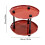 Cupcake Stand 2-Tier Reusable Serving Tray 3