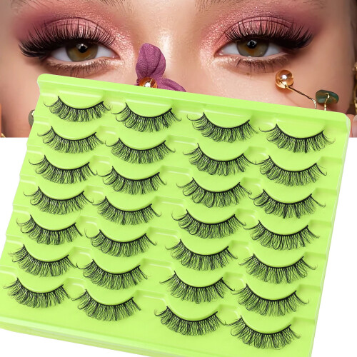 Synthetic Russian Curl Lashes - Thick Natural Grafting 1