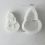 Christmas Resin Molds Snowmen Silicone 2 pcs 2
