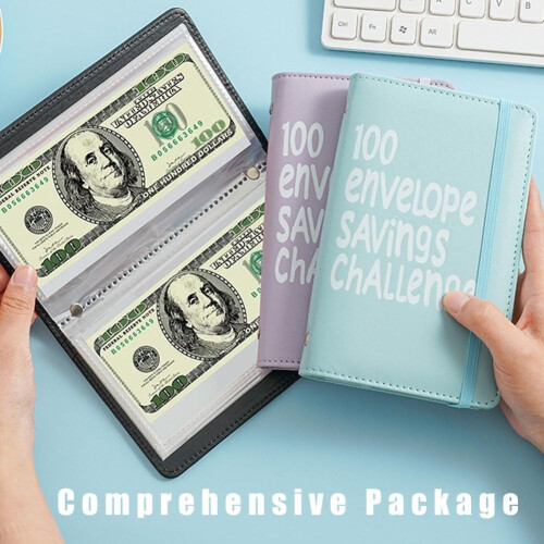 Money Saving Challenge Coin Envelope Set Budget Tracker 100 1