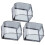 ULTNICE Waterproof Outlet Cover PVC Black 3 pcs 4
