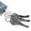 Outdoor Laminated Padlock Weatherproof Keyed Alike 1 Pack 7