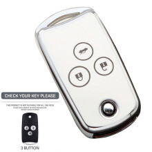 Flip Key Fob Cover for Honda Civic Accord Jazz HR-V