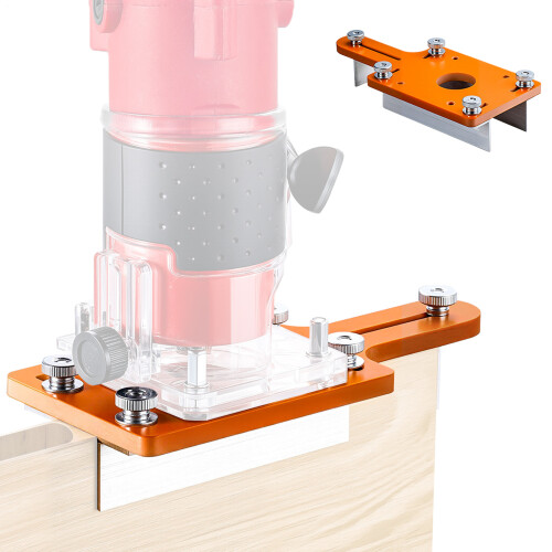 Ergonomic Adjustable Router Jig with Round Corner Templates