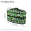 Portable Iron Storage Holder Clover Leopard Print Bag 6
