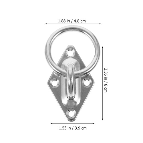 Mounting Hook Ceiling Tie Down Anchor Ring 2 pcs 2