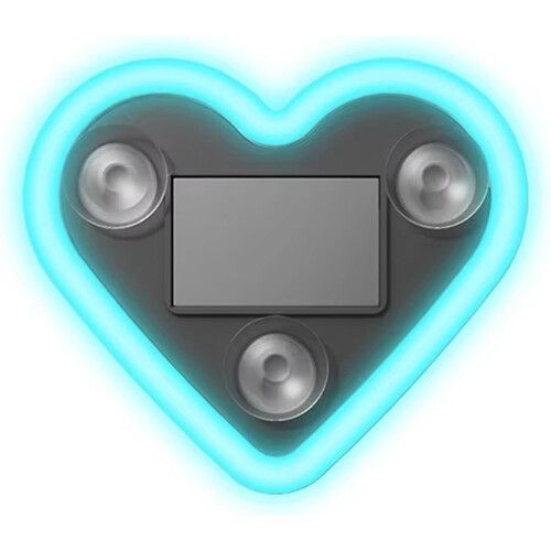 Solar Heart LED Ambient Light with Vibration Sensor