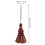 Long Tassel Key Charm 2 Pieces 3