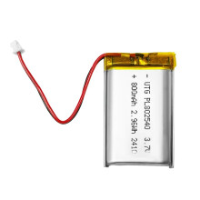 3.7V Lipo Battery 800Mah PL802540 Lithium Battery Li Polymer Batteries for T114 V2 LoRa 32 V3 Dev-Board LoRa Node 4PCS