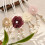 Brown Camellia Curtain Holders Adjustable Tiebacks for 5