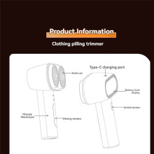 Fabric Shaver,Electric Lint Shaver,Dual Motor Sweater Shaver,Fabric Pilling Remover,6-Leaf Blades,Defuzzer Clothes C