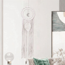Dream Macrame Dream Catcher, Large Boho Wall Hanging, Nursery Decor Gift for Kids Bedroom Home Decoration