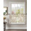 Sheer Curtains Abstract Paisley Pattern 52x45 Inch 2 Panels 2